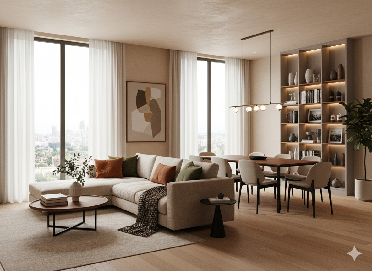 Full interior design service